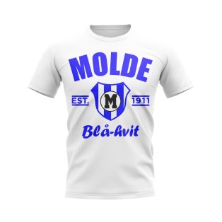 Molde Established Football T-Shirt (White)