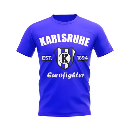 Karlsruhe Established Football T-Shirt (Royal)
