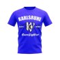 Karlsruhe Established Football T-Shirt (Royal)