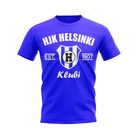 HJK Helsinki Established Football T-Shirt (Royal)