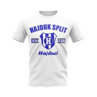 Hajduk Split Established T-shirt Grey 