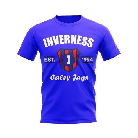 Inverness Established Football T-Shirt (Royal)