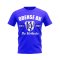 Odense Established Football T-Shirt (Royal)