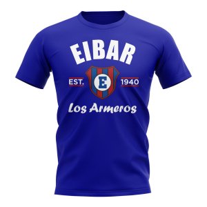 Eibar Established Football T-Shirt (Royal)