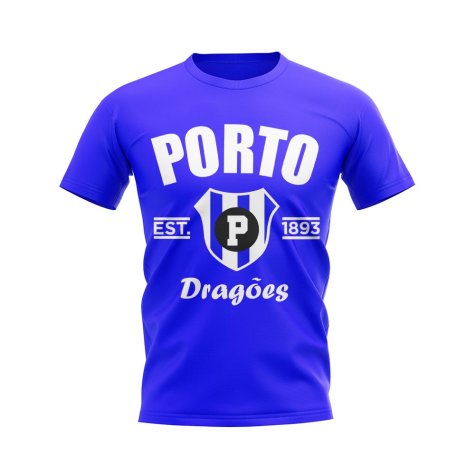 Porto Established Football T-Shirt (Royal)