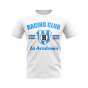Racing Club Established Football T-Shirt (White)