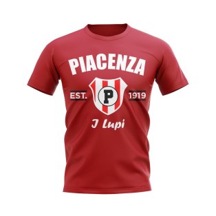 Piacenza Established Football T-Shirt (Red)