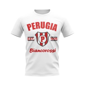Perugia Established Football T-Shirt (White)