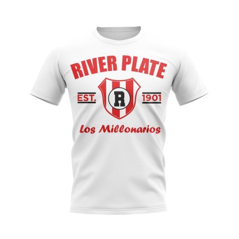 River Plate Established Football T-Shirt (White)