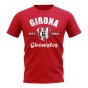 Girona Established Football T-Shirt (Red)