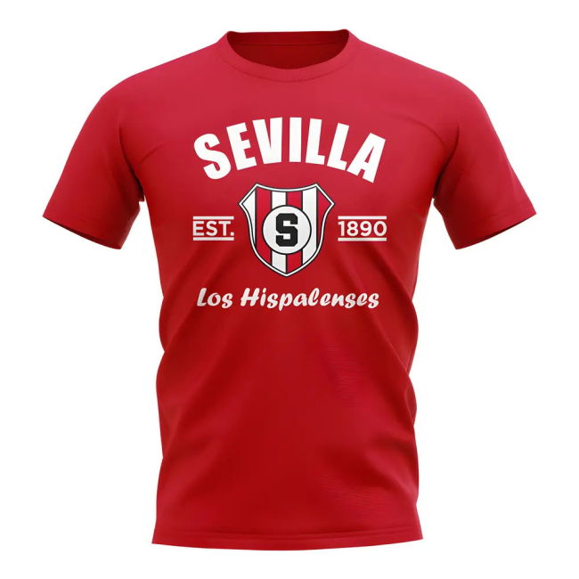 Seville Established Football T-Shirt (Red)