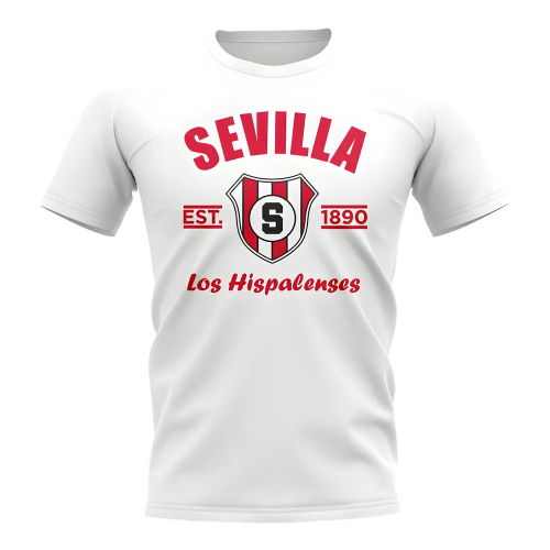 Seville Established Football T-Shirt (White)  Seville Established Football T-Shirt (White)
