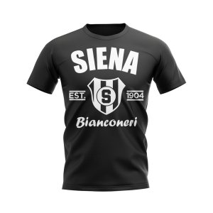 Siena Established Football T-Shirt (Black)