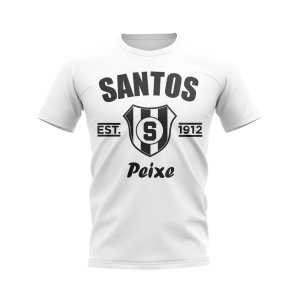 Santos Established Football T-Shirt (White)