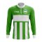 Uzbekistan Concept Football Half Zip Midlayer Top (Green-White)