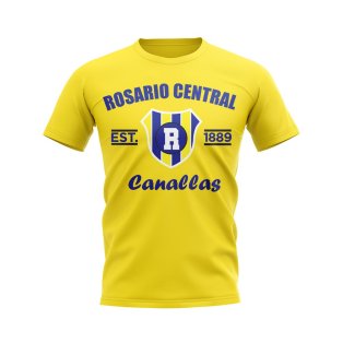 Rosario Central Established Football T-Shirt (Yellow)