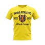 Alloa Athletic Established Football T-Shirt (Yellow)