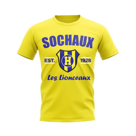 Sochaux Established Football T-Shirt (Yellow)