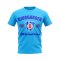 Djurgarden Established Football T-Shirt (Sky Blue)