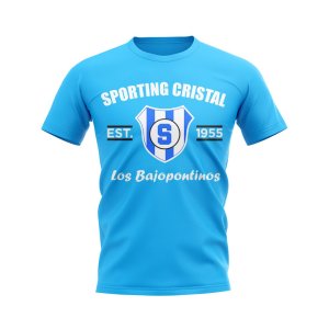 Sporting Cristal Established Football T-Shirt (Sky Blue)