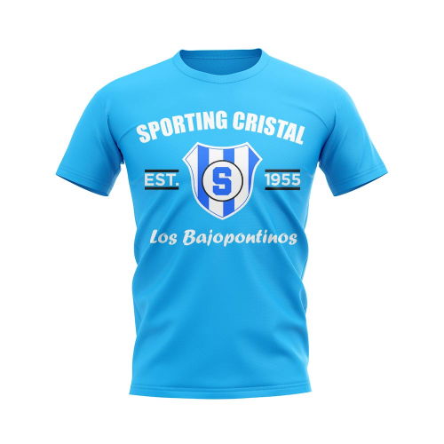Sporting Cristal Established Football T-Shirt (Sky Blue)