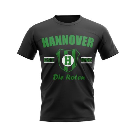 Hannover Established Football T-Shirt (Black)