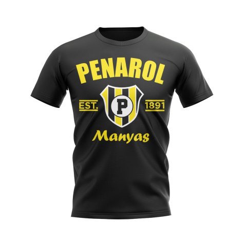 Penarol Established Football T-Shirt (Black)