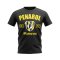 Penarol Established Football T-Shirt (Black)