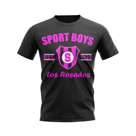 Sport Boys Established Football T-Shirt (Black)