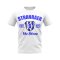 Stranraer Established Football T-Shirt (White)