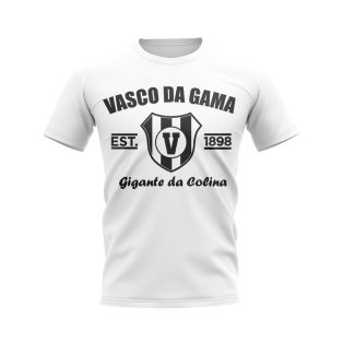 Vasco da Gama Established Football T-Shirt (White)