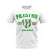 Palestino Established Football T-Shirt (White)