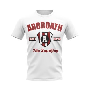 Arbroath Established Football T-Shirt (White)