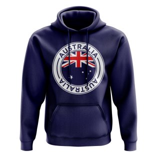 Australia Football Badge Hoodie (Navy)