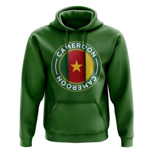 Cameroon Football Badge Hoodie (Green)