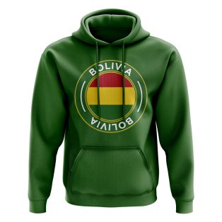 Bolivia Football Badge Hoodie (Green)