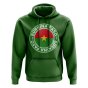 Burkina Faso Football Badge Hoodie (Green)