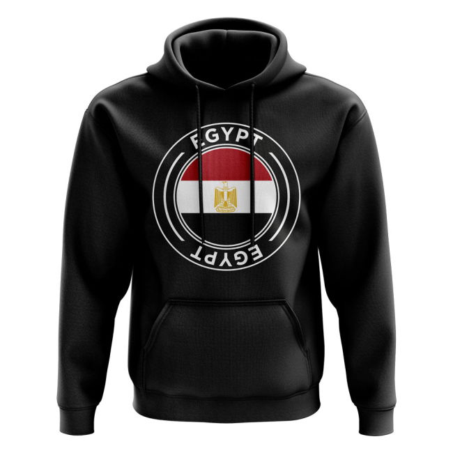 Egypt Football Badge Hoodie (Black)