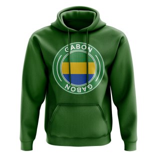 Gabon Football Badge Hoodie (Green)