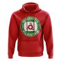 Ingushetia Football Badge Hoodie (Red)