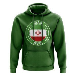 Iran Football Badge Hoodie (Green)