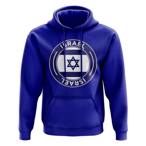 Israel Football Badge Hoodie (Royal)
