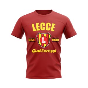 Lecce Established Football T-Shirt (Red)