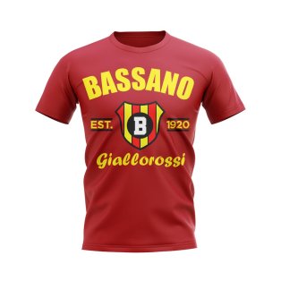 Bassano Virtus Established Football T-Shirt (Red)