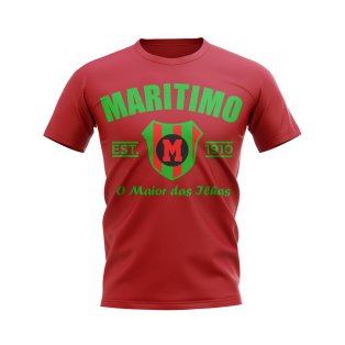 Maritimo Established Football T-Shirt (Red)