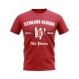 Stirling Albion Established Football T-Shirt (Red)
