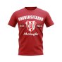 Universitario Established Football T-Shirt (Red)