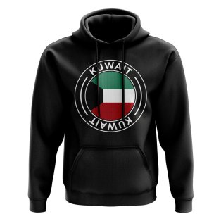Kuwait Football Badge Hoodie (Black)