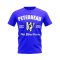Peterhead Established Football T-Shirt (Royal)