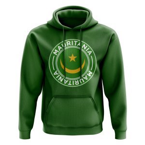 Mauritania Football Badge Hoodie (Green)